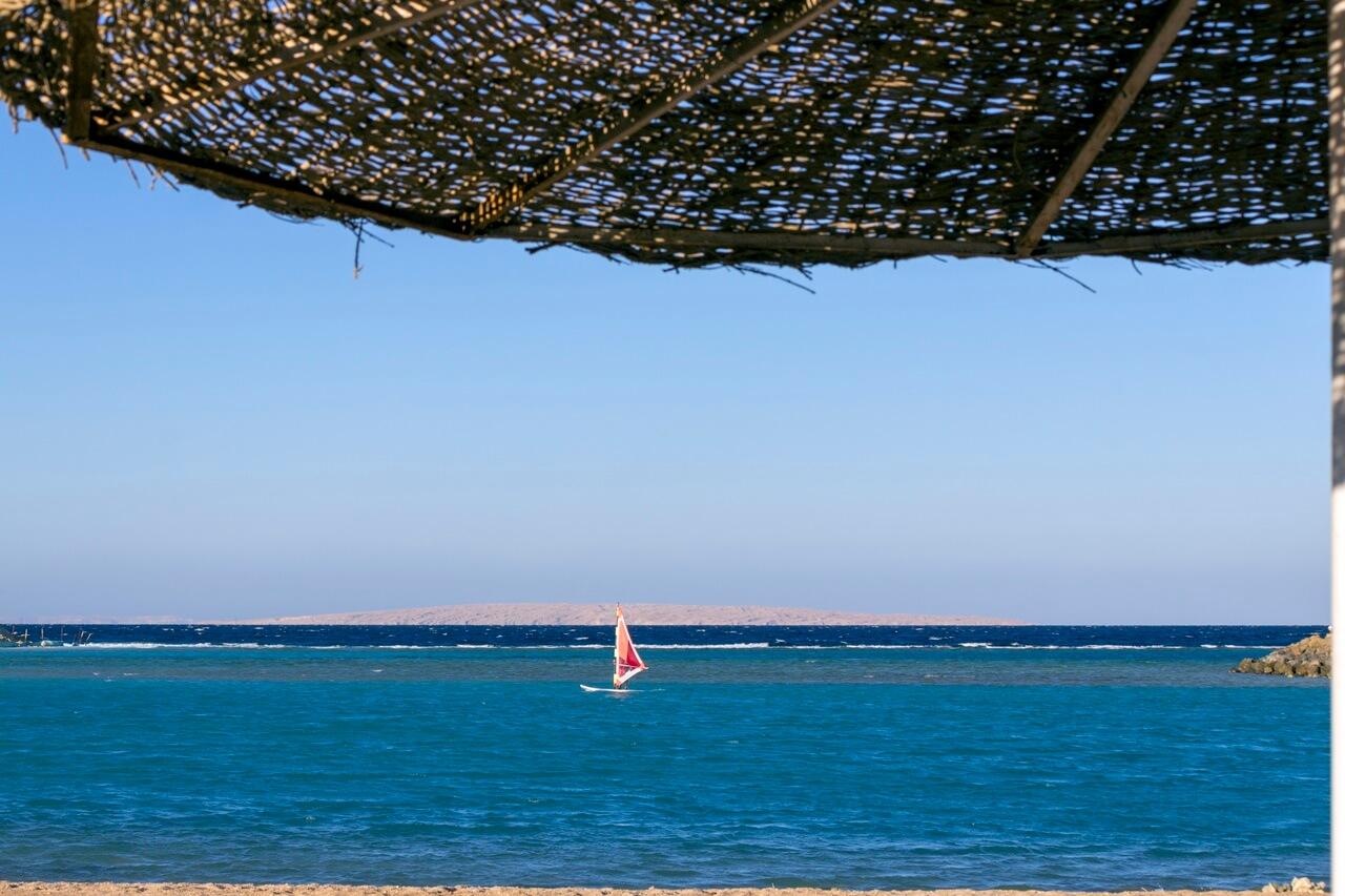 Kitesurfing in El Gouna